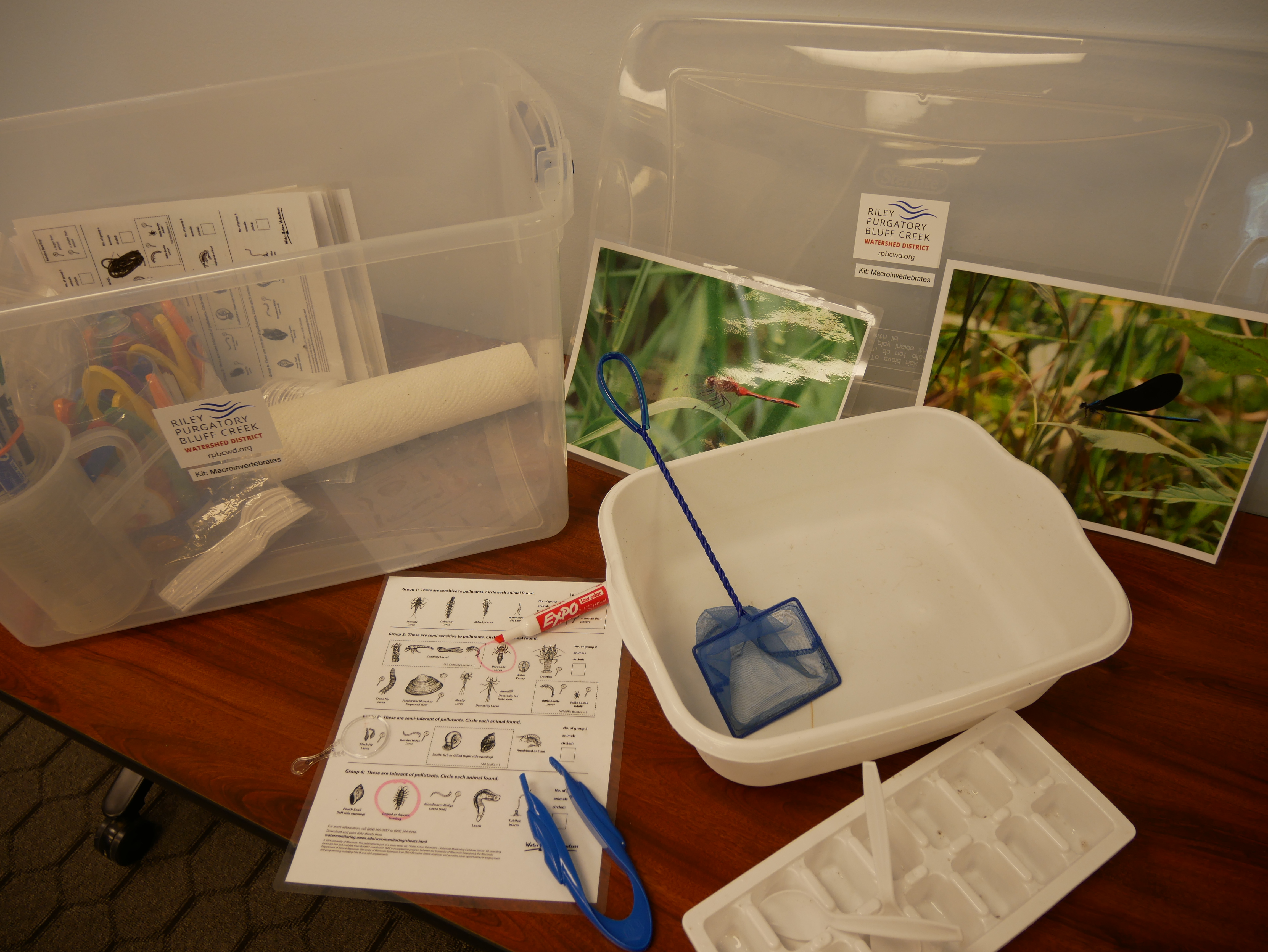 Educational Library_Macroinvertebrate kit